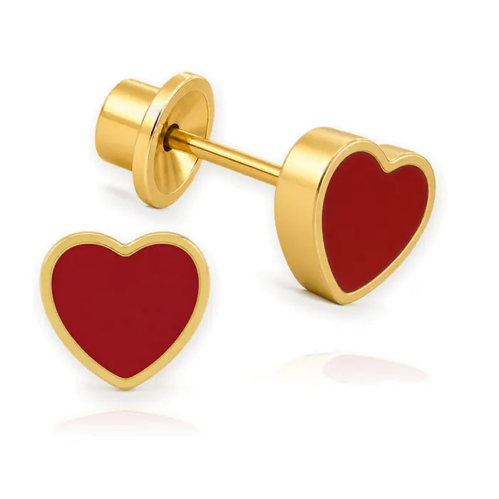 Corazón Rubí · 15H · vista principal · Miss Earrings