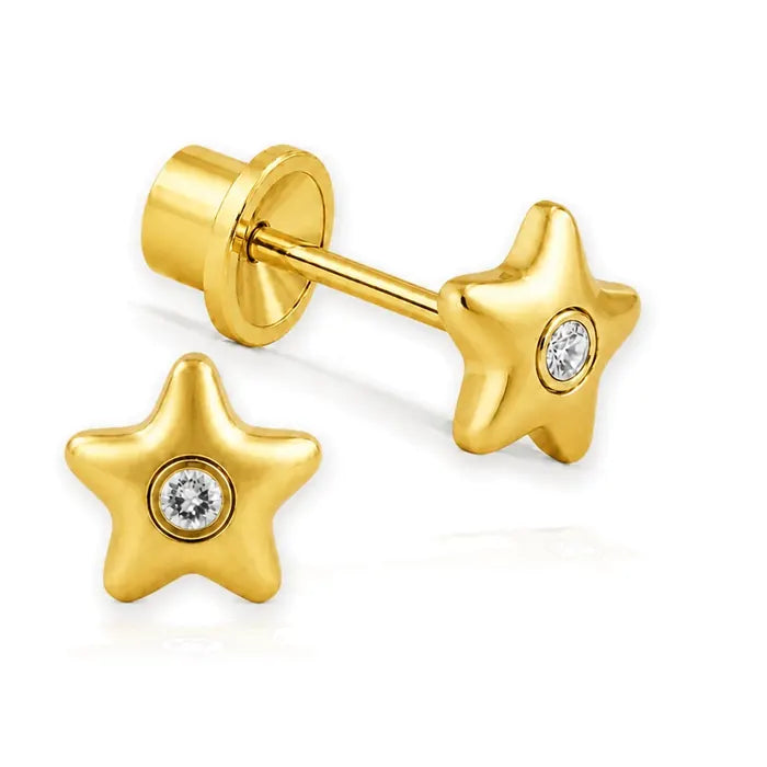 Estrella Circonita · E17 · vista principal · Miss Earrings