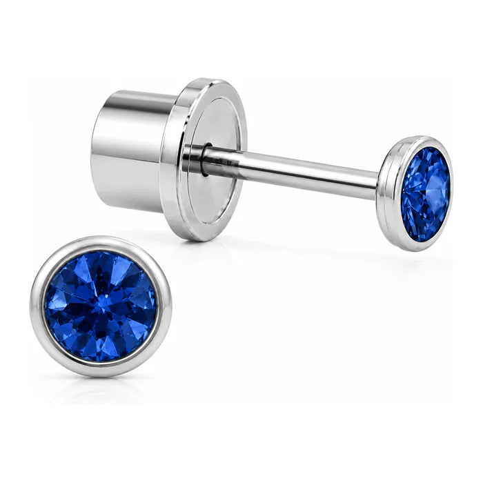 Bezel Zafiro · Z24 · vista principal · Miss Earrings