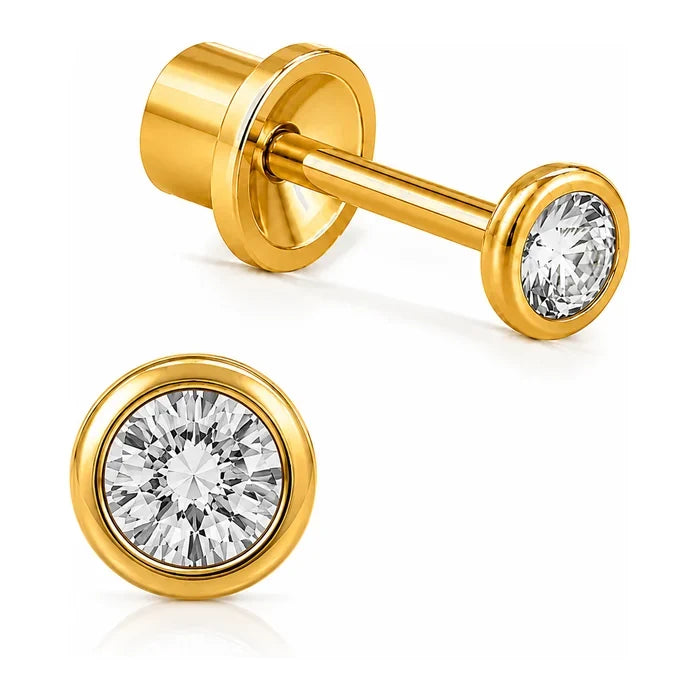 Bezel Helada · Z61 · vista principal · Miss Earrings